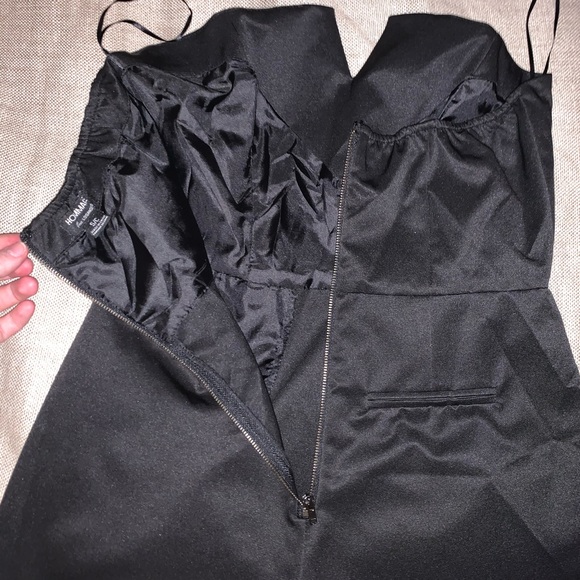 Gorgeous Black Strapless Romper - Picture 3 of 4